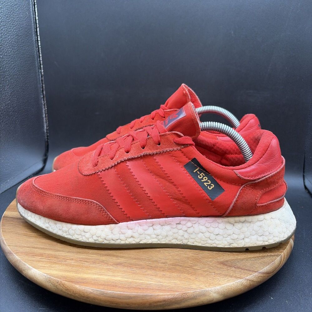 Adidas I-5923 ‘Core Red’ Men Size 10 Running Shoes Red Sneakers B42225
